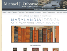 Tablet Screenshot of michaelosbornebooks.com